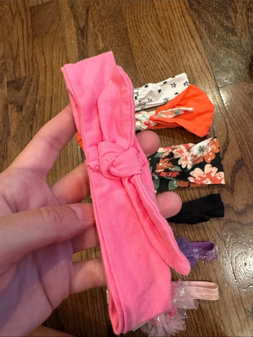 Baby Girl Stretch Headband Set in various colors and sizes